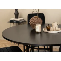 København Rundt Spisebordssæt - Sort