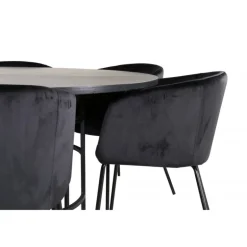 Københavns Rundt Spisebordssæt - Sort