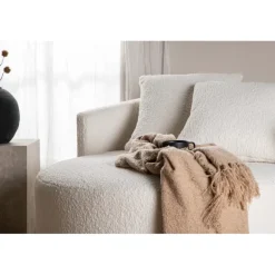 Kelso 2 personers Sofa - Beige og Sort