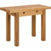 Kenley klapspisebord i olieret eg – 45/90 × 100 cm