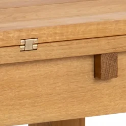 Kenley klapspisebord i olieret eg – 45/90 × 100 cm