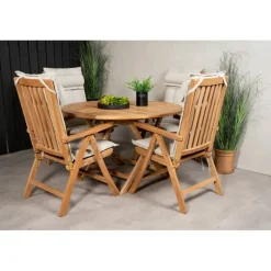 Kenya Rundt Loungesæt - Havemøbelsæt - Natur