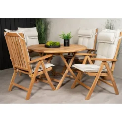 Kenya Rundt Loungesæt - Havemøbelsæt - Natur