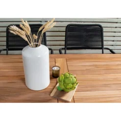 Kenya t Loungesæt - Havemøbelsæt - Sort,Natur