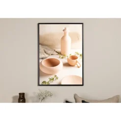 Keramikplakat - Beige