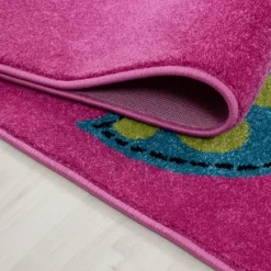 Kids Børnetæppe Ugle - Lilla