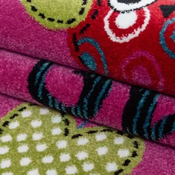 Kids Børnetæppe Ugle - Lilla