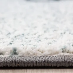 Kids Rund Børnetæppe Elefant - Blå