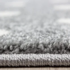 Kids Rund Børnetæppe Kat - Blå