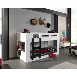 Køjeseng 90 x 200 cm – Luca – Hvid