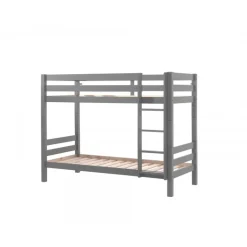 Køjeseng 90 x 200 cm – Pino, grå