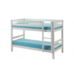 Køjeseng Pino 90 × 200 cm – hvid, højde 140 cm