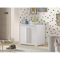 Kommode med 2 døre – Sam, hvid