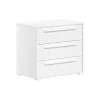 Kommode med 3 skuffer – Sam, hvid