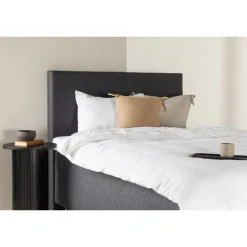 Kontinentalseng Mesa 120x200 - Mørkegrå Stof