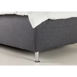Kontinentalseng Mesa 120x200 - Mørkegrå Stof
