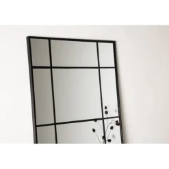 Lake New Yorker spejl - 193x67cm - Sort