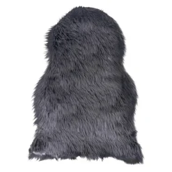 Lammeskind Imiteret - Imiteret lammeskind i grå 50x85 cm
