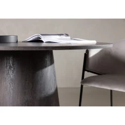 Lanzo Rundt spisebord Ø120 cm - Mocca