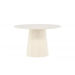 Lanzo Rundt spisebord Ø120cm- Hvid