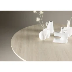 Lanzo Rundt spisebord Ø120cm- Hvid