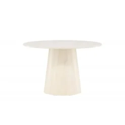 Lanzo Rundt spisebord Ø120cm- Hvid
