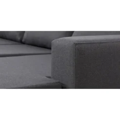 Laura hjørnesofa m. chaiselong venstrevendt - Koksgrå Inari 95