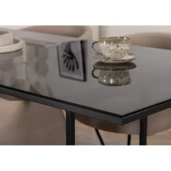 Leif t Spisebordssæt - Beige og Sort