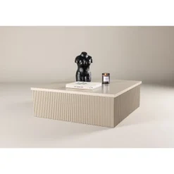 Lenox Sofabord - Beige