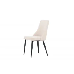 Leone Spisebordsstol - Beige Fløjl