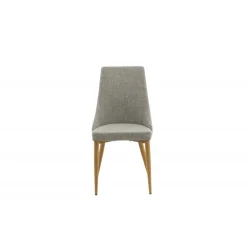 Leone Spisebordsstol - Lysegrå og Natur