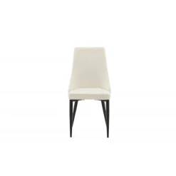 Leone Spisebordsstol - Sort og Hvid