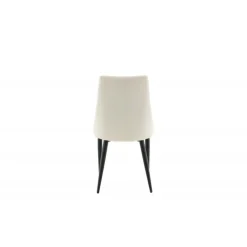 Leone Spisebordsstol - Sort og Hvid