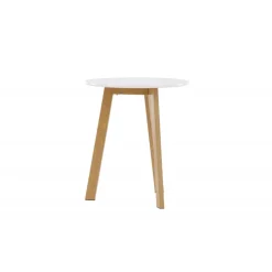 Leonora Rundt spisebord - Hvid