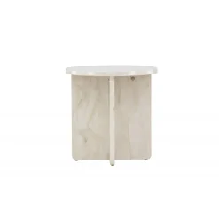 Ålesund Sidebord Ø50cm - Beige