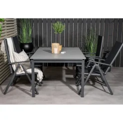 Levels e Loungesæt - Havemøbelsæt - Sort,Grå
