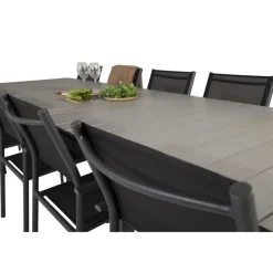 Levels e Loungesæt - Havemøbelsæt - Sort,Grå