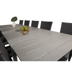 Levels e Loungesæt - Havemøbelsæt - Sort,Grå