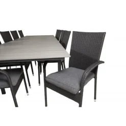 Levels e Loungesæt - Havemøbelsæt - Sort,Grå