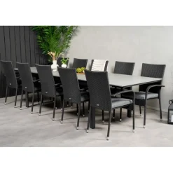 Levels e Loungesæt - Havemøbelsæt - Sort,Grå