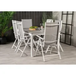 Levels e Loungesæt - Havemøbelsæt - Grå,Hvid