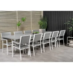 Levels e Loungesæt - Havemøbelsæt - Grå,Hvid