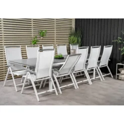 Levels e Loungesæt - Havemøbelsæt - Grå,Hvid