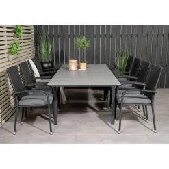 Levels e Loungesæt - Havemøbelsæt - Sort,Grå