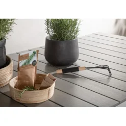 Levels e Spisebord - Grå,Hvid