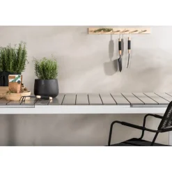 Levels e Spisebord - Grå,Hvid