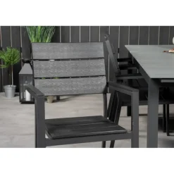 Levels Loungesæt - Havemøbelsæt - Sort,Grå