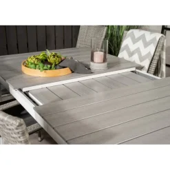 Levels Loungesæt - Havemøbelsæt - Grå,Hvid