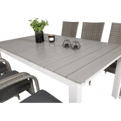 Levels Loungesæt - Havemøbelsæt - Grå,Hvid