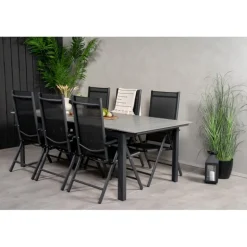 Levels t Loungesæt - Havemøbelsæt - Sort,Grå